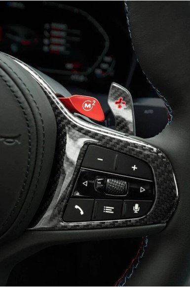 Genuine BMW G80 G82 F90 F92 M Performance Carbon Fibre Shift Paddles (M3, M4, M5 & M8) - Image 2