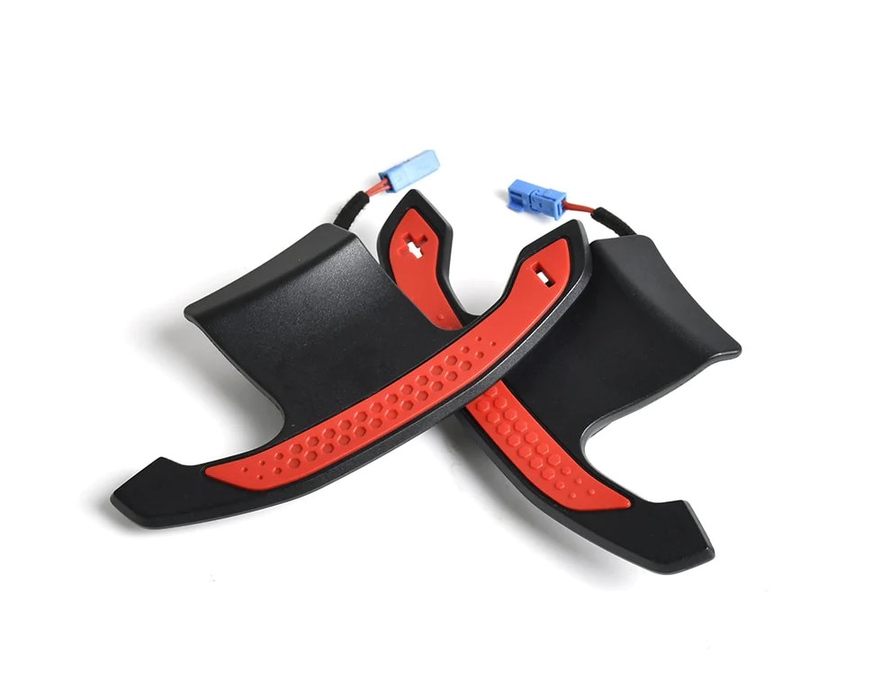 Mperfomance TYPE CARBON FIBRE STYLE PADDLE SHIFTERS FOR F & G SERIES BMW G20 / F20 / G30 / F30 / G80 / F80 / G87 / F90 (RED Detailing) - Image 4