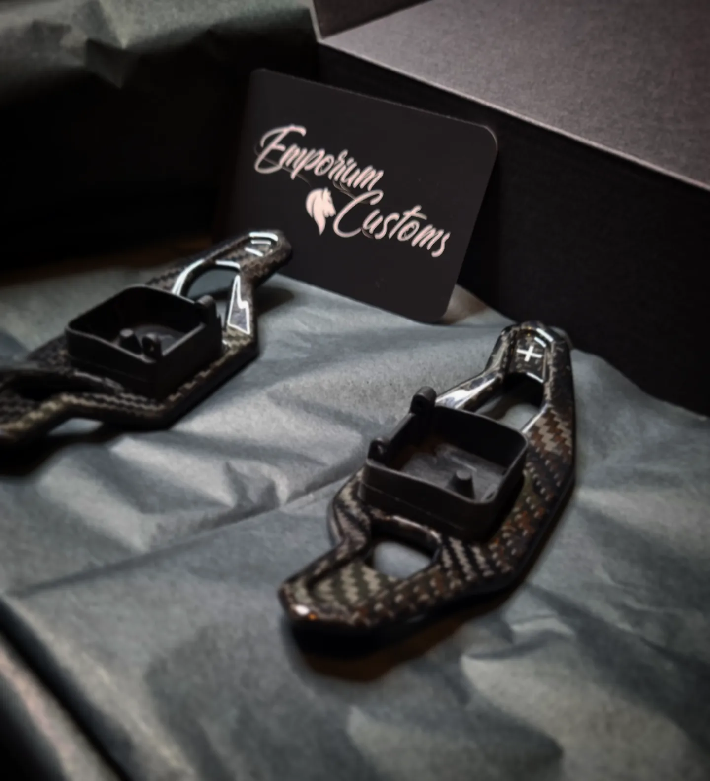 Audi Carbon Fibre Urus Style Paddles - Group 2 (see description for fitment) - Image 5