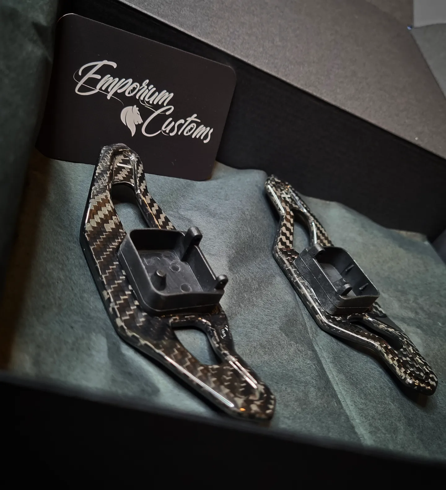 Audi Carbon Fibre Urus Style Paddles - Group 2 (see description for fitment) - Image 6
