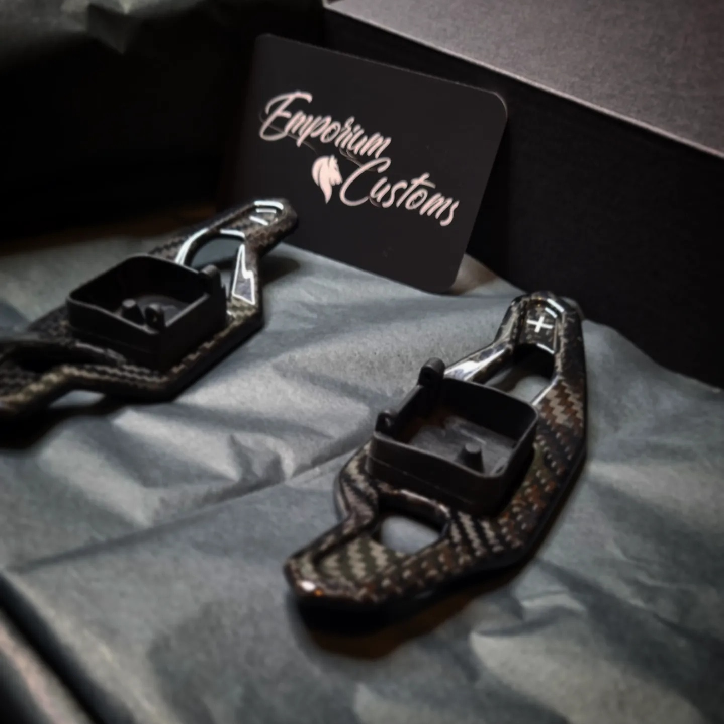 Audi Carbon Fibre Urus Style Paddles - Group 2 (see description for fitment) - Image 11