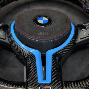 Gloss Carbon and Light Blue
