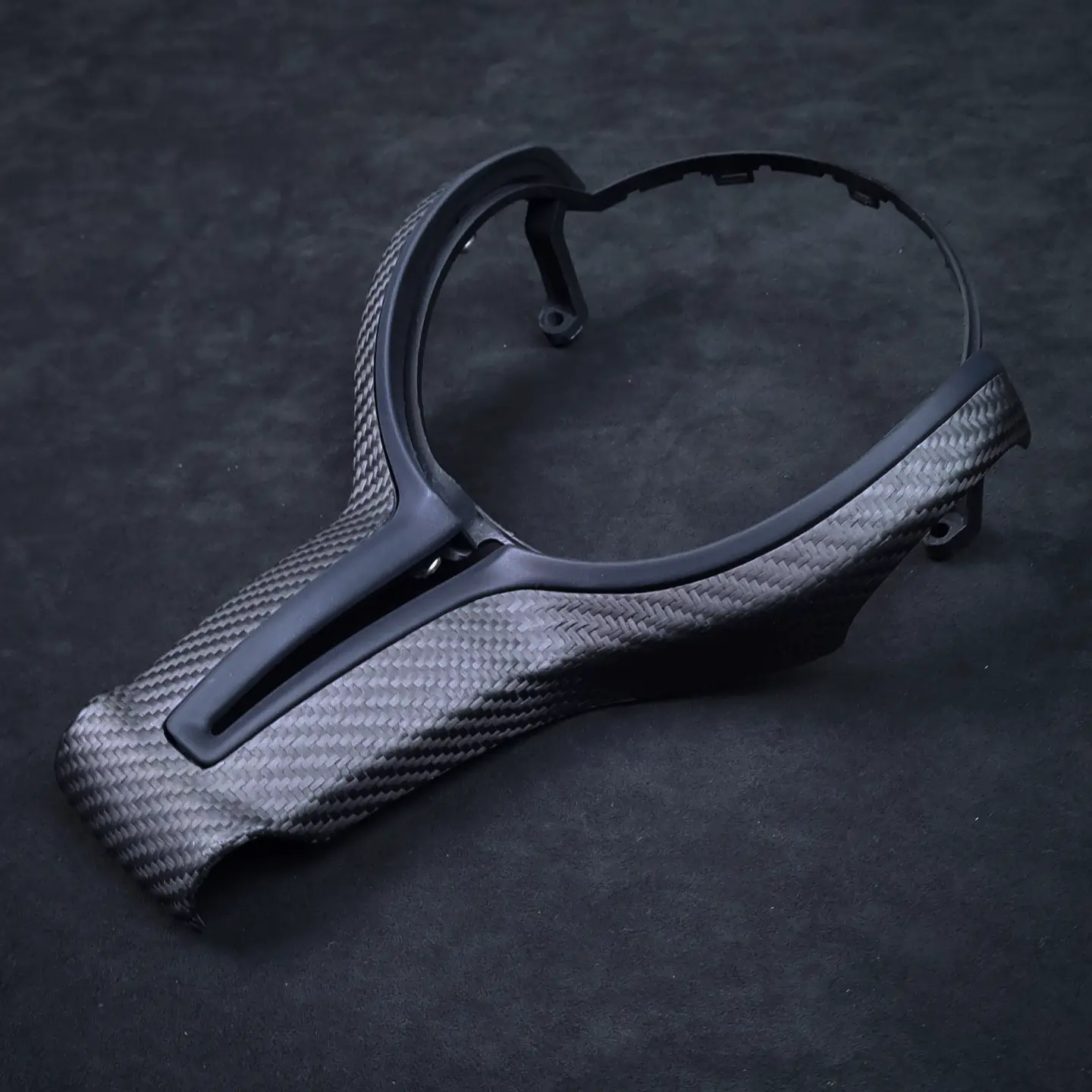 BMW F series Dry Carbon centre trim with Matte / Satin black centre trim - Image 4