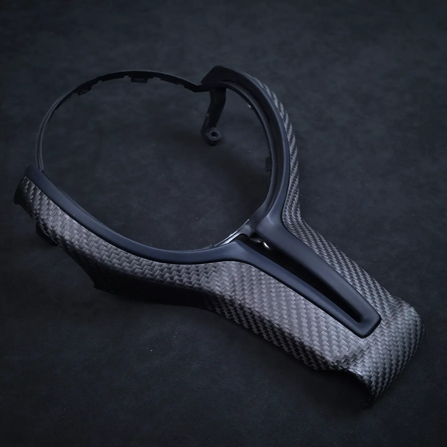 BMW F series Dry Carbon centre trim with Matte / Satin black centre trim