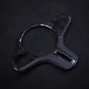 BMW G Series Centre trim in Leather and Forged Carbon - G3x Pre Lci ID6
