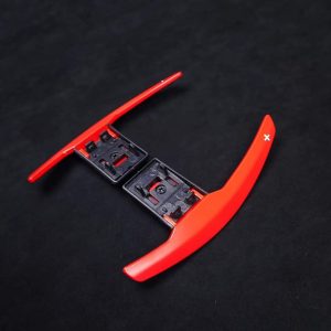 BMW F series Red Aluminium Paddle Shifters - F20 F21 F30 F31 F80 F82 M140i M3 M4