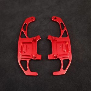 VW Golf / Polo  Red Aluminium Paddle Shifters - MK7 MK7.5 Golf R / GTi / GTD