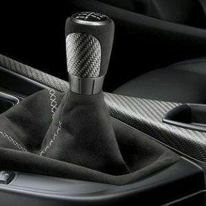 ** DISCONTINUED ** Genuine BMW M Performance Gearshift Knob With Alcantara Gaiter 25112222533 for F2x 1 series and 2 series Manual