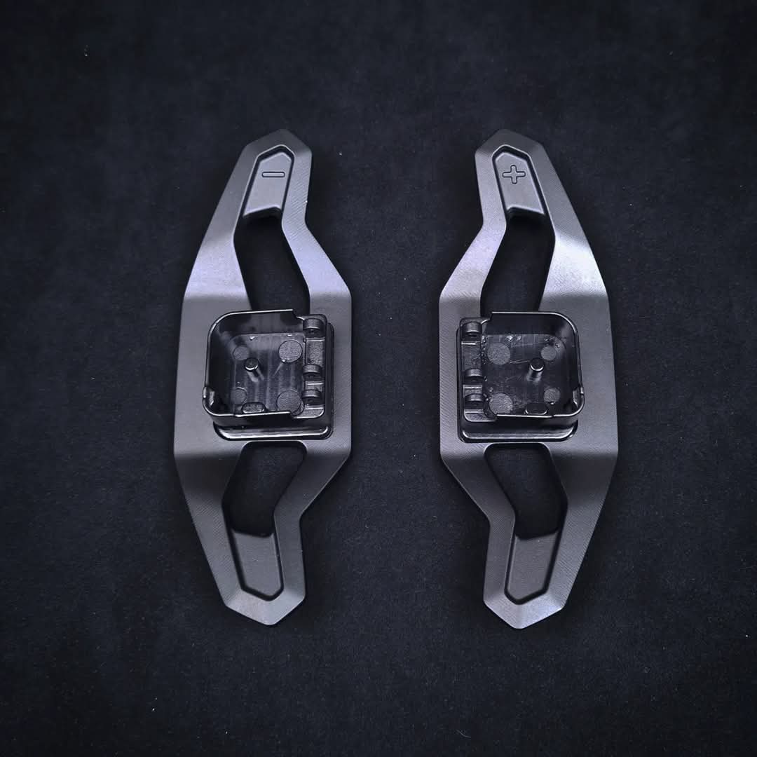 Audi Black Aluminium Urus Style Paddles - Group 1 (see description for fitment)
