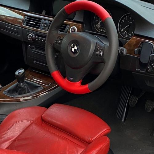 Self fit cover fitted by a customer to their BMW