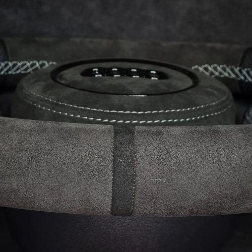 Audi RS Wheel with contrasting Alcantara