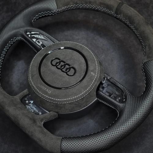 Audi RS Wheel with contrasting Alcantara